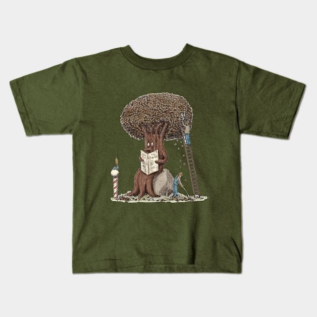 Just A Little Trim Kids T-Shirt by Made With Awesome